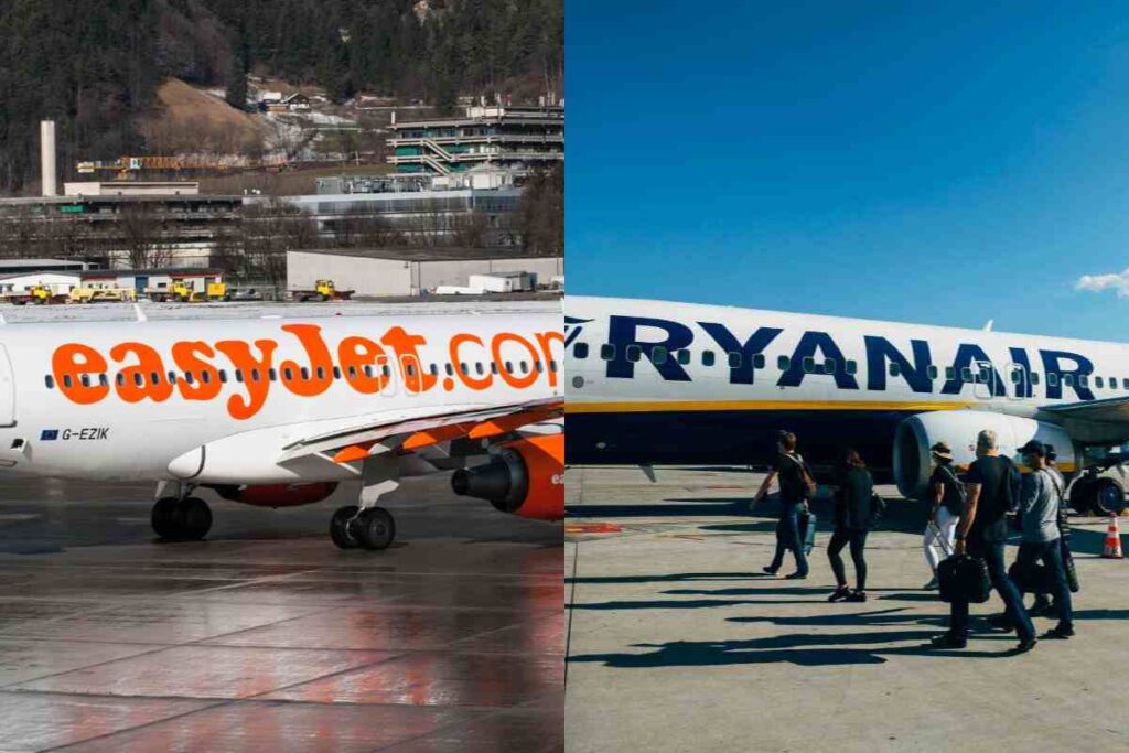 EasyJet e Ryanair, boom di voli cancellati