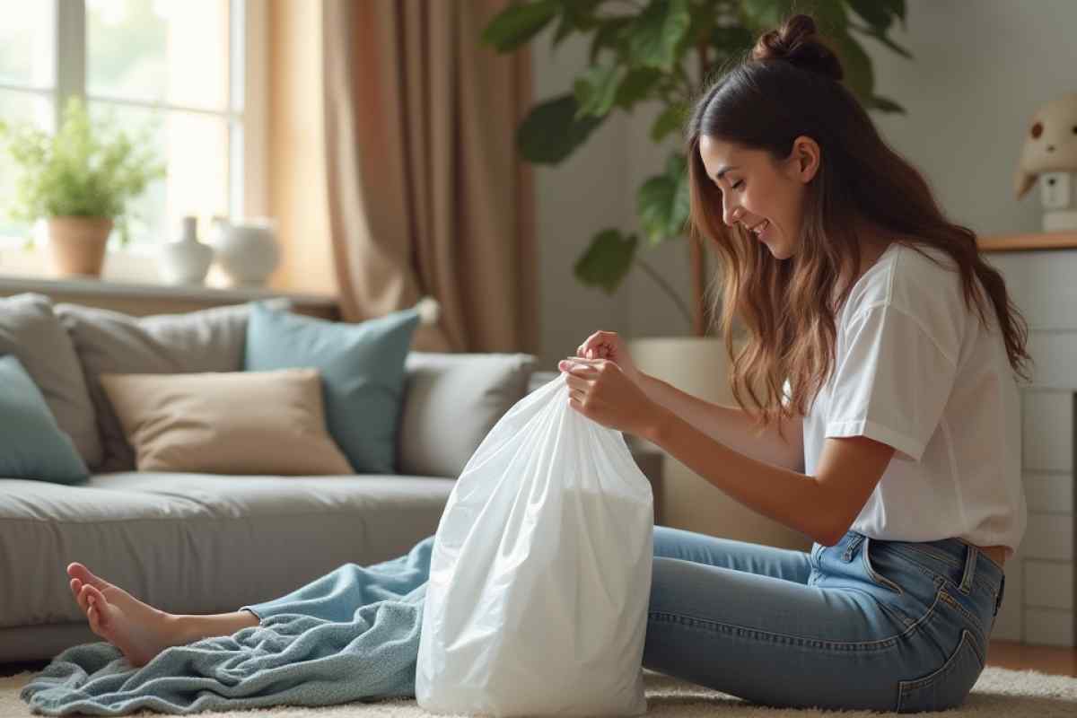 i materiali da usare per riporre i vestiti