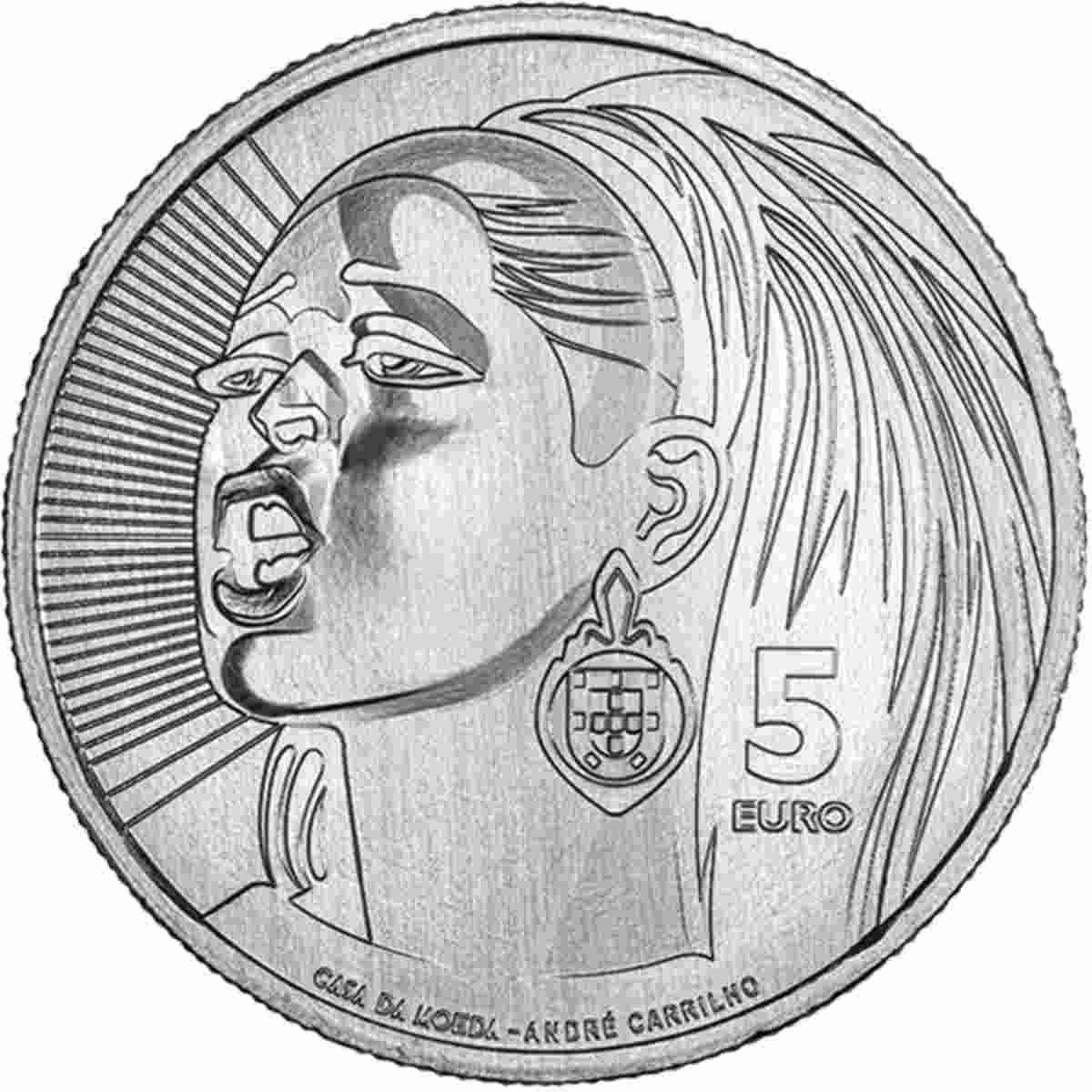 Moneta 5 euro novità