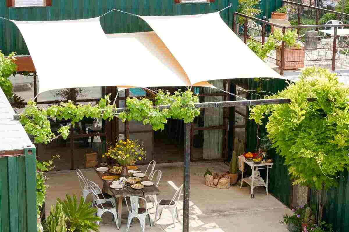 Terrazzo piccolo, non disperare per il gazebo, ecco l'alternativa